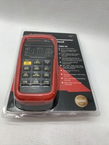 Amprobe TMD-56 Multi-logging Digital Thermometer LCD Display with USB Download