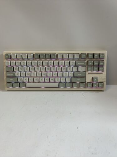 Epomaker Feker Galaxy80 Mechanical Keyboard White/Gray for Gaming Office - USED