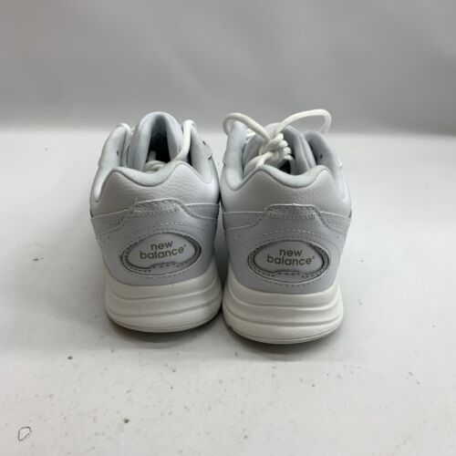 New Balance Women's 577 White WW577WT Walking Shoes Size 8 Lace-up Sneaker