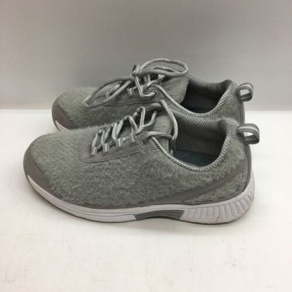 Orthofeet Shoes Women's Wide Gray Coral Wool Fuzzy 989 Size 7 Running Shoes