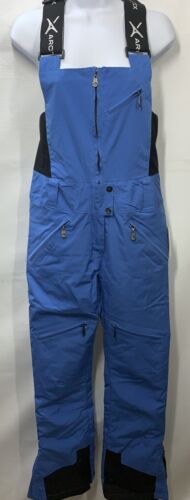 Arctix Women's Insulated Snow Ski Conundrum Bib Overalls Blue Size Small Skiing