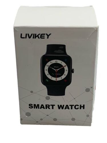 LIVIKEY Smart Watch Fitness Tracker Watch with Heart Rate Monitor SpO2 Sleep ...