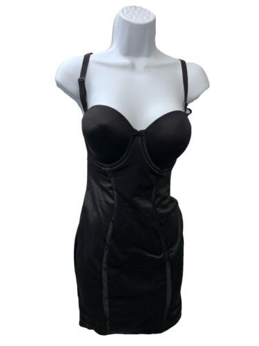 Maidenform Convertible Full Slip Easy Up Strapless Firm Control Strapless Sz 38B