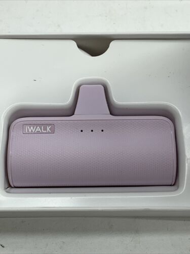 iWALK LinkPod 3 Portable Charger Dock compatible with  Apple iPhone  Purple