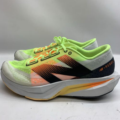 New Balance Women's Fuelcell Rebel 4 Size 11.5 Neon Multi Color Lace-up Sneaker