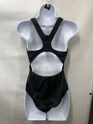 TYR Women's  Durafast MaxFit-A Solid One Piece Swimsuit Black MDUS7A Size 40