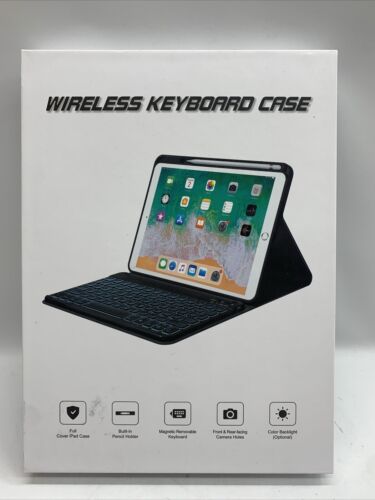 For iPad 7/8/9th Gen Air 5th 4th 3rd 10.9" Pro 11" Bluetooth Keyboard Case Cover