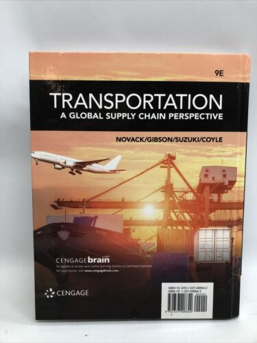 Transportation: A Global Supply Chain Perspective Hardcover - 9th Ninth Edition