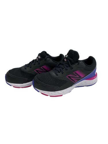 New Balance 680v6 Kid Running Shoes YP680BP6 Lace-up Sneaker Size 4.5 37 EU 4 UK