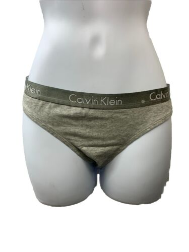 Calvin Klein Women Motive Cotton Multipack Bikini Panty 2 Pack Black/White Small