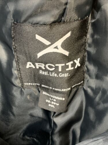 Arctix Men's Snowsports Cargo Long Pants Size L Black 196131-00-L for Outdoor