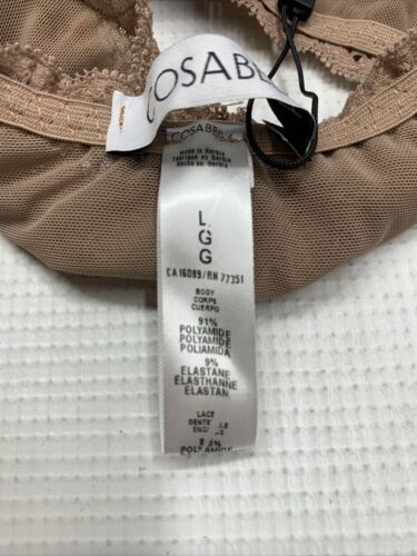 Cosabella Never Say Never CURVY Racie Racerback Bralette NEVER1355 Size Large