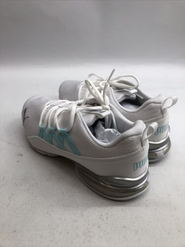 PUMA Women's Riaze Prowl Training Shoes Size 7.5 Running Sneaker Lace-up White