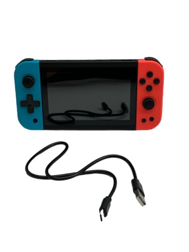 X51 Handheld Portable Console Over 5000 Uploaded Games Blue/Red Li-Pro 3000mAh