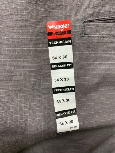 Wrangler Men's Riggs Workwear Technician Pant 103W045CH Ripstop Green Size 44x32