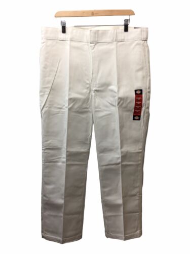 Dickies Mens Original 874® Work Long Pants White with Pockets Size 38x30 #1001