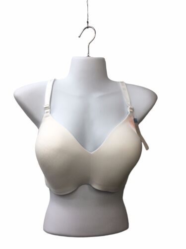 Warner's No Side Effects Wirefree Bra 1056 1056 Size 40C Adjustable Straps White