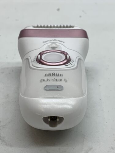 Braun Epilator Silk-épil 9 9-880, Facial Hair Removal, Wet & Dry Cordless White