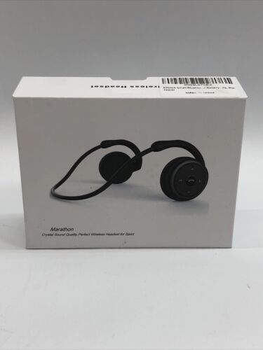 Small Bluetooth Headphones Wrap Around Head - Sports Wireless Headset White