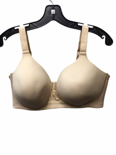 Vanity Fair Women's Beauty Back Full Figure Wirefree Bra 71380 Beige Size 40D