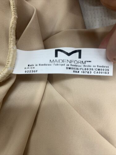 MAIDENFORM~DM0035~Nude Cover Your Bases Thigh Slimmer with Cool Comfort Size S