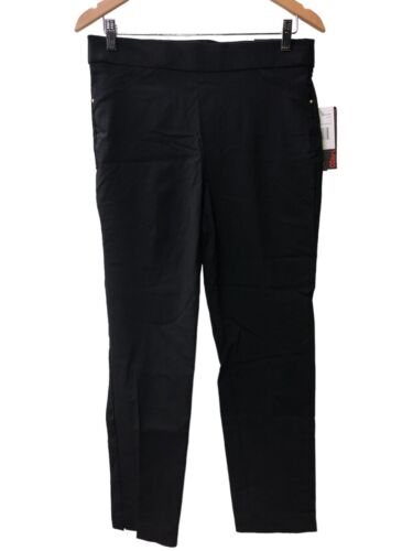 Briggs New York Millennium Slimming Pull-on Ankle Pant Women's Size 8 Black