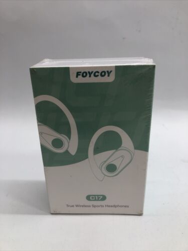 Foycoy C17 True Wireless Sports Headphones Black Hi-Fi Stereo Sound 3.7V 600mAh