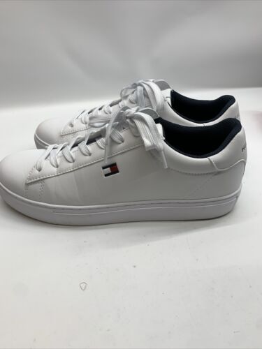 Man's Sneakers & Athletic Shoes Tommy Hilfiger Brecon White Size 9.5 Lace-up