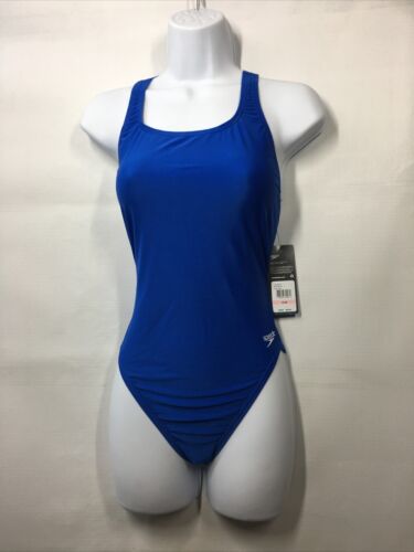 Ibiza Blue Speedo Super Proback One Piece Pro LT Swimsuit Bathing Size 10/36 Blu