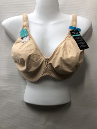 Bali Women's Passion Comfort Seamless Minimizer Underwire Bra Beige Size 34DDD