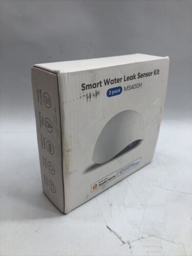 Meross Smart Water Leak Detector WiFi WaterSensor Apple Home Android  3 pack Hub