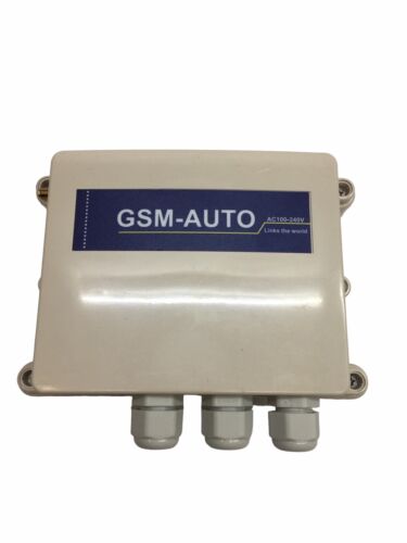 GSM-AUTO Remote Control Box AC100-240V Dual Relay Wireless Switch Controller