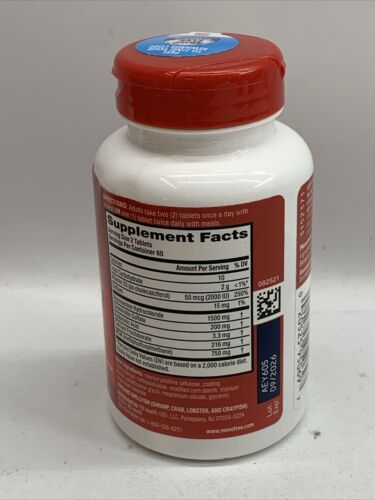 Move Free Advanced Glucosamine Chondroitin MSM + Vitamin D3 Joint Support 120tab