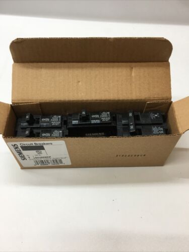 SIEMENS CIRCUIT BREAKERS Q3120230CP NSMP (3) 20 Amp 120/240V 60Hz And (1) 30 Amp