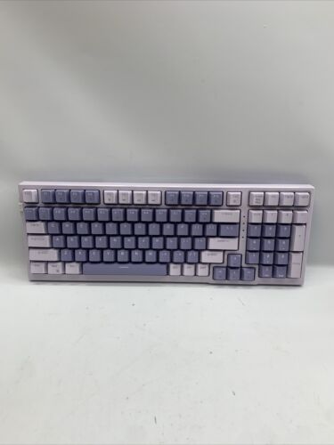 MageGee SKY98 Mechanical Gaming Keyboard, 96% Gasket Hot Swappable Wired Violet