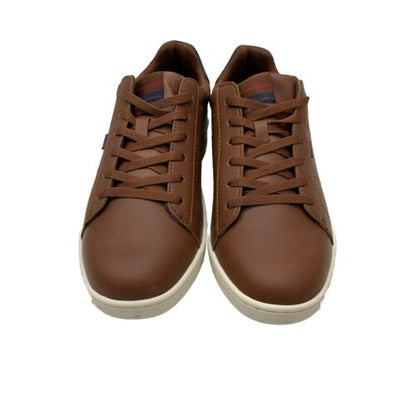 Ben Sherman Hampton Sneaker Men's Brown Size 9.5 Lace-up Shoes BSMHAMPV-7621