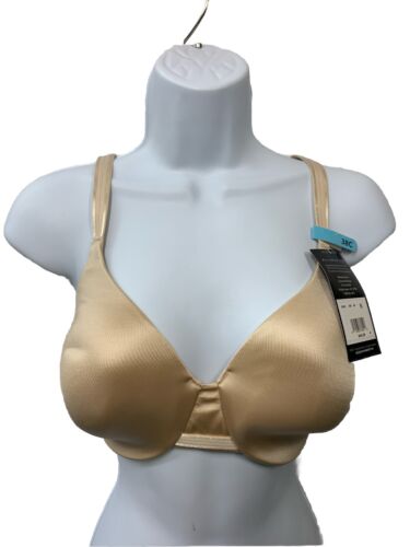 Bali Bra 38C Beige One Smooth U Smoothing Concealing Underwire 3W11 Size 38C