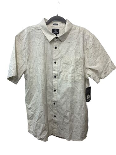 Volcom Men's Janko Short Sleeve Button Down Shirt A0412305 Size XL Collared