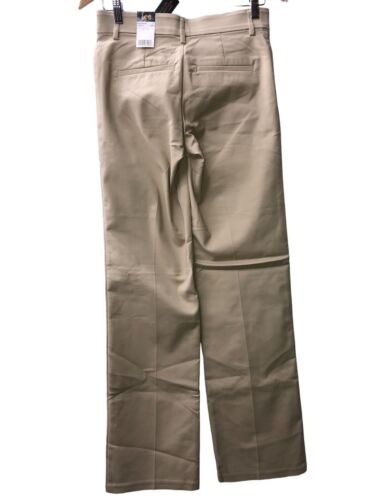 Lee Women's Ultra Lux Comfort Flex Motion Tro Khaki 2 Long Pants with Pockets