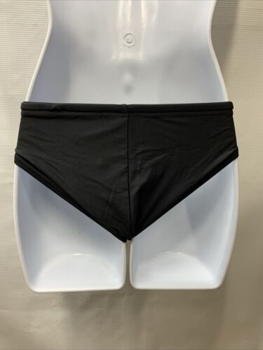 Speedo Solar Brief Swimsuit Size 28 Black Mens Swimming Powerflex Eco Underwear