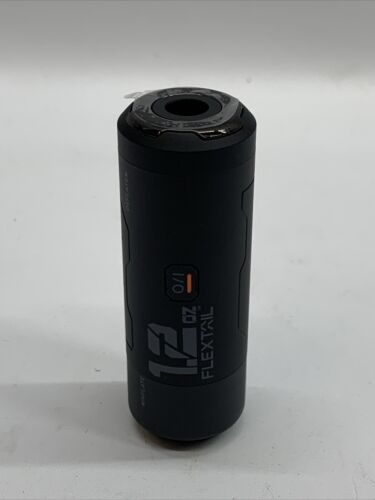 FLEXTAILGEAR Zero Pump 1.2 oz Portable Air Pump for Inflatables Ultra Mini Black