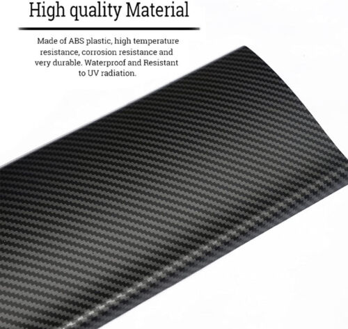 ShowEv Tesla Model Y Dashboard Cover Matte Carbon Fiber Pattern Dash Cover Wrap-