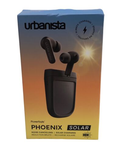 URBANISTA Urbphoenixnoir - Headphones Solar Tws Phoenix Midnight Black