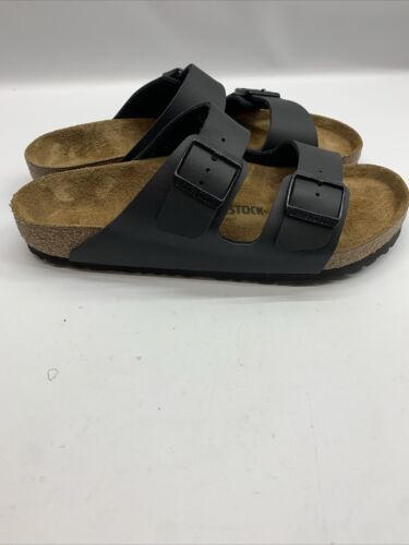 Birkenstock Unisex Arizona Oiled Leather Sandals 0051791 Open Toe Black Size 10