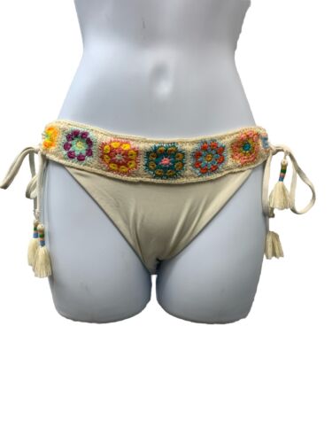 ISABELLA ROSE Women's Standard 083923MR Maui Tie Side Bikini Bottom Size Large