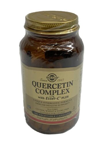 Solgar Quercetin Complex with Ester-C Plus 100 Vegetable Capsules Supplement