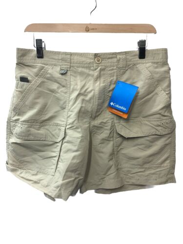 CQR Men's Hiking Cargo Shorts, Quick Dry Stretch Tactical Outdoor Shorts Size 34