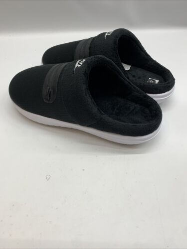 Men's Nike Burrow NA Black/White Sandal DJ3130 001 Size 8 Slip-on Slipper Flat