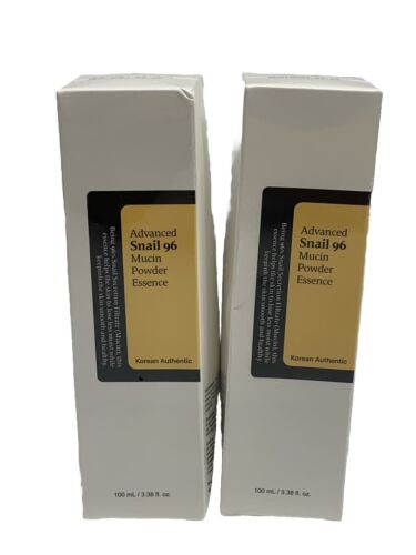 COSRX Advanced Snail 96 Mucin Power Essence Korean Authentic 100ml/3.38oz 2 Pack