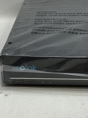 Reolink 4K 16CH PoE NVR Network Video Recorder for CCTV Security Camera 4TB HDD